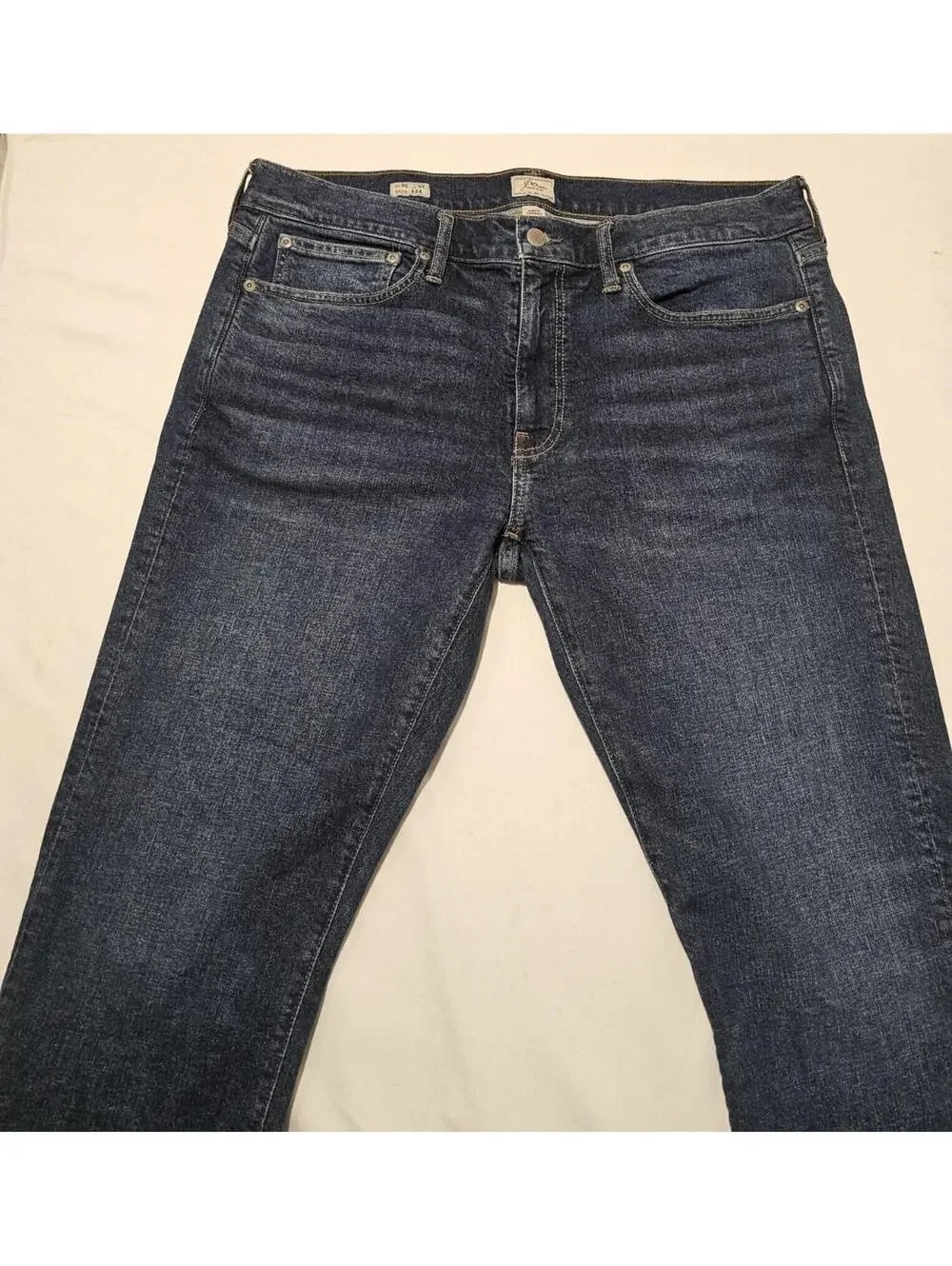 J Crew Men's Blue Denim Jeans Size W35 L32 Style 484